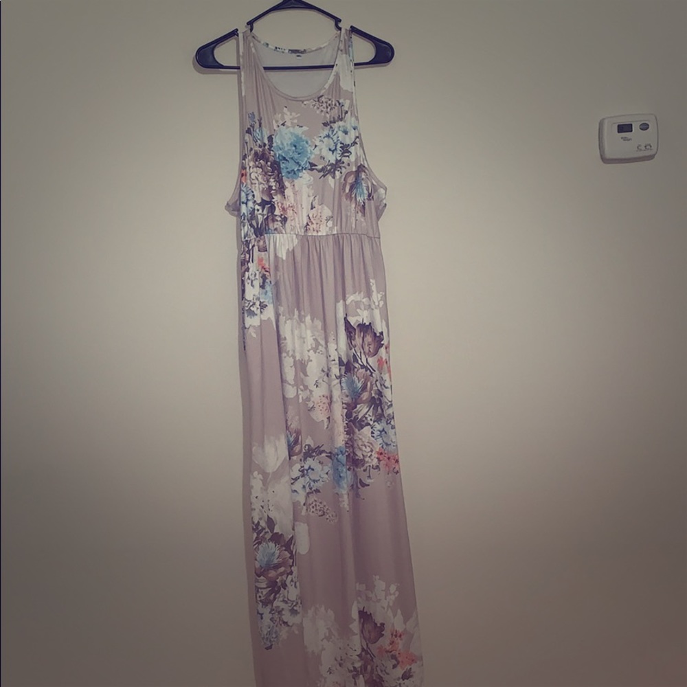 Long maxi dress